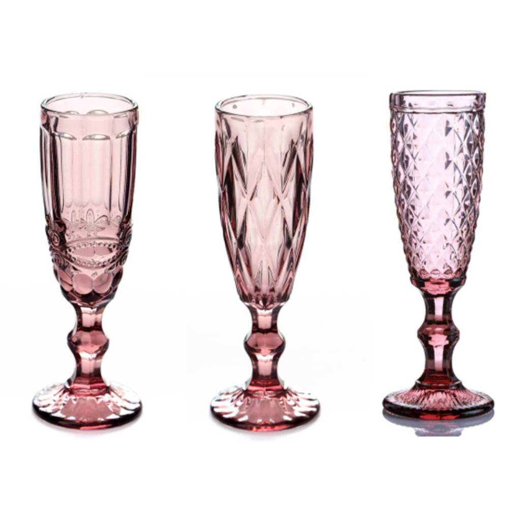 Kristall Sektglas Rosa Mieten Fur Hochzeit Oder Event Global Desire Eventmanufaktur